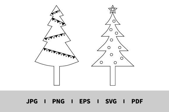 Christmas Ornamental Tree Vector: Premium Illustrations for Local Brands