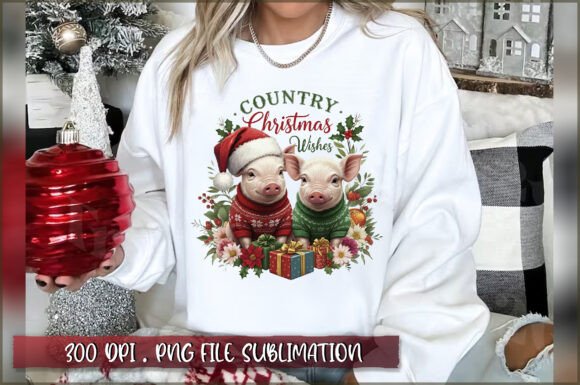 Country Christmas Wishes Sublimation: A Designer's Review
